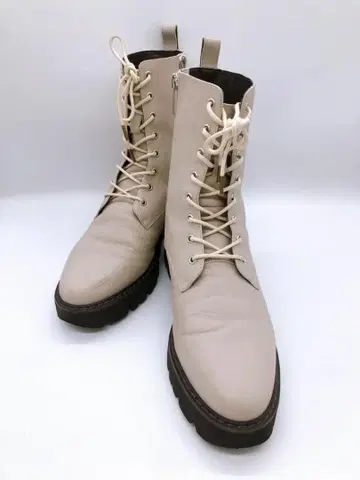 [ 30713 ] HIMIKO 히미코 부츠 베이지 24cm 숏부츠