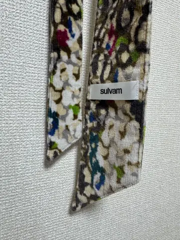 sulvam 컬러풀 무늬 넥타이