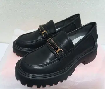 스퀘어 비트 트랙 밑창 로퍼 JELLY BEANS S 사이즈