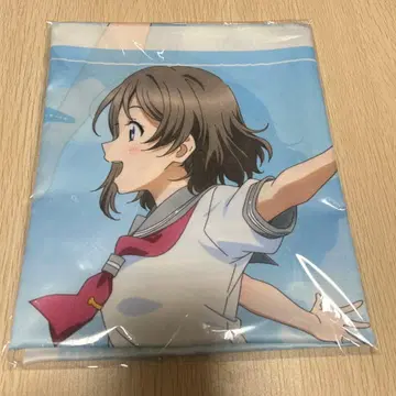 와타나베 요우 Aqours 러브 라이브 전람회 복권 천 포스터 익명 배송