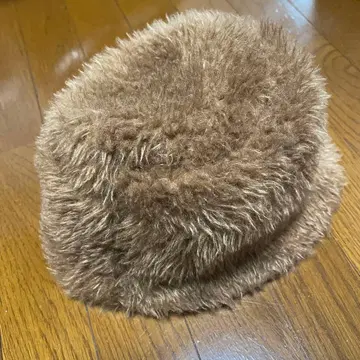 2 BEAUTY & YOUTH FOR 복슬복슬한 모자 브라운 계열