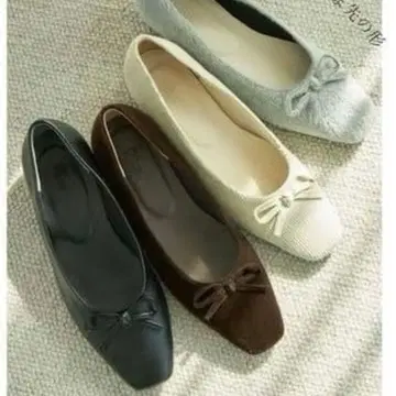 [ 새상품 ] mysa closet 벨로아 발레 펌프스 다나카 리나