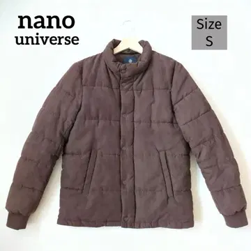 나노 유니버스 남성용 패딩 자켓 S 포켓 부착 브라운