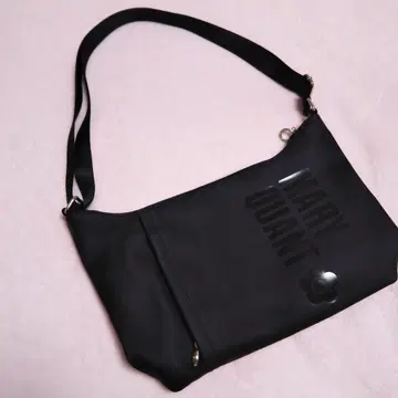 MARY QUANT 블랙 숄더백