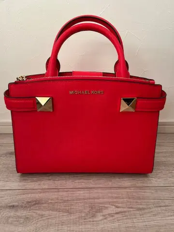 MICHAEL KORS 레드 핸드백