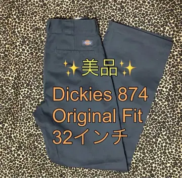 Dickies 874 오리지널 핏 워크 팬츠 32인치 차콜