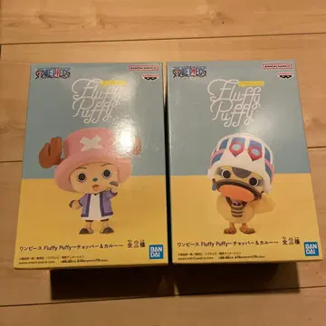 원피스 Fluffy Puffy 피규어 초파&카루