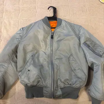 80s MA-1 실버 플라이트 자켓