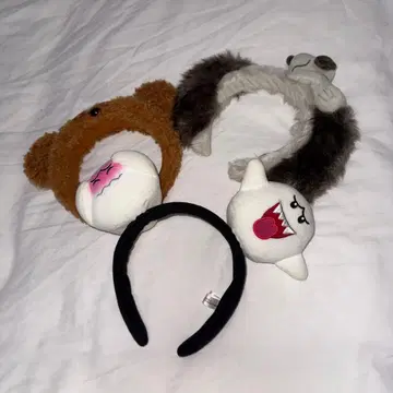 USJ 캐릭터 머리띠 3종 세트