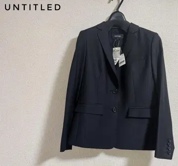 UNTITLED 언타이틀 새상품 블랙 비즈니스 자켓