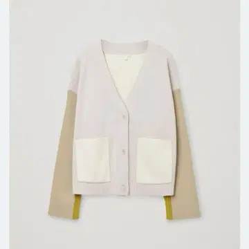 COS (코스) 컬러 블록 울 가디건