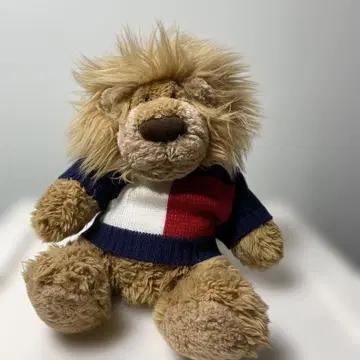 타미힐피거 [ 초레어 ] 사자 봉제 인형