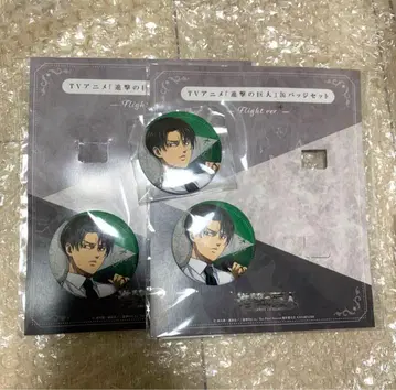 진격의 거인 스타 플라이어 캔뱃지 리바이