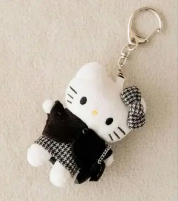 LOWRYSFARM 키티 트위드 블랙 체크 me% 참