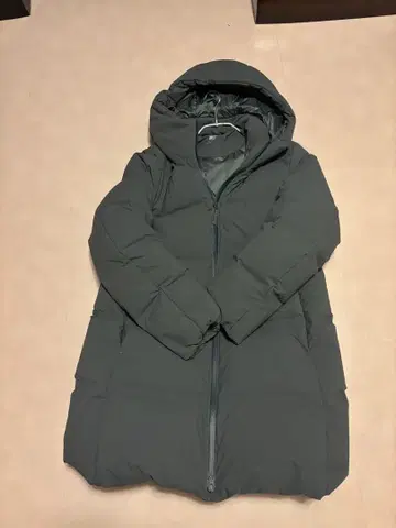 UNIQLO 다운 코트 XL 그린