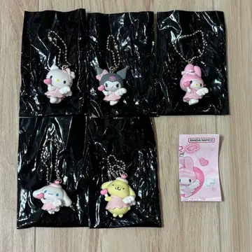 [ 미사용 새상품 ] 가챠가챠 산리오 꿈꾸는 엔젤 스윙 핑크 컴프