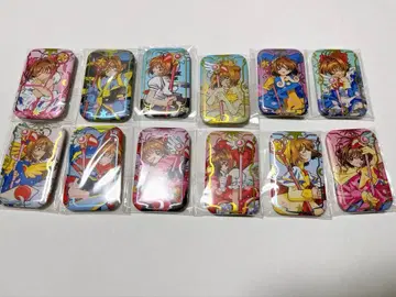 카드캡터 사쿠라 스퀘어 캔뱃지 컬렉션 컴플리트 BOX