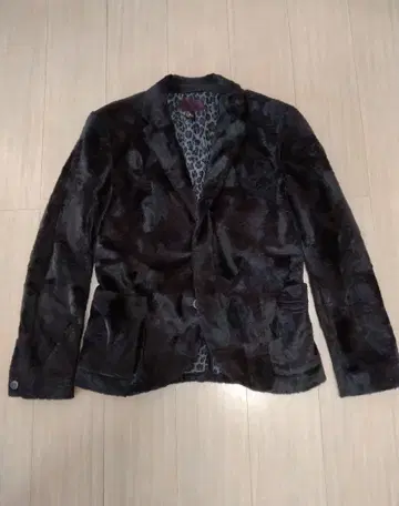 인조 모피 H&M 남성용 자켓