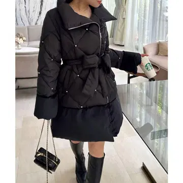 비쥬 퍼피 자켓 코트