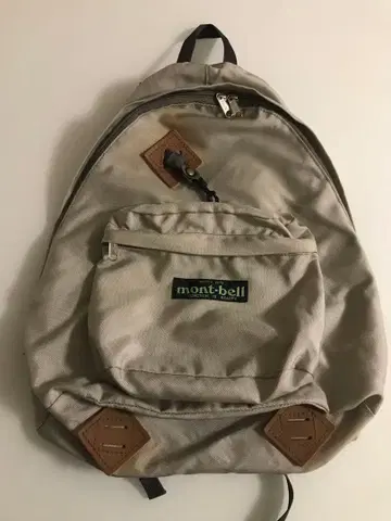 구형 로고 그린 택 mont-bell 백팩