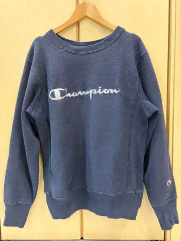 Champion Reverse Weave 맨투맨 리버스 위브 파랑