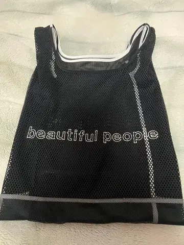 beautiful people 메쉬 토트백 사이즈 F