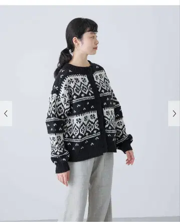 택 포함 새상품 카구레 페루 노르딕 가디건 어반 리서치 도어스