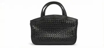 다카시마야 Takashimaya 메쉬 핸드백 블랙 뜨개질