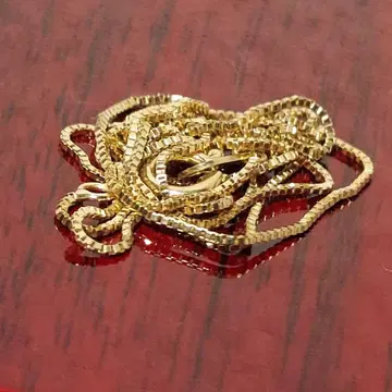 10K YG 베네치아 체인 목걸이! 아발란체