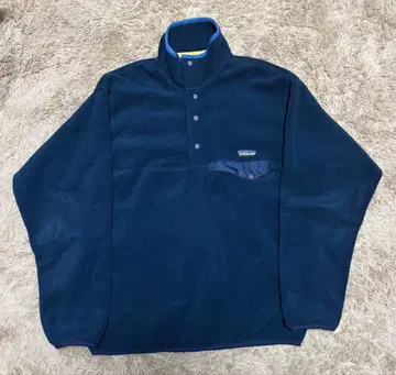 90s patagonia 신틸라 스냅T 네이비 파타고니아 M