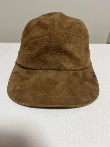 2ndX 오버라이드 브라운 스웨이드풍 5패널 캡