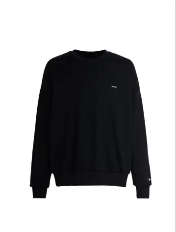 블랙 크루넥 트레이닝복