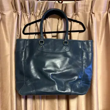 TUSTING 다크 블루 토트백