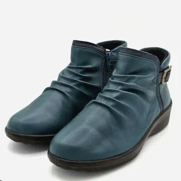 컨디션 최상 아킬레스 솔보 24.5cm 4E 숏부츠 사이드 지퍼