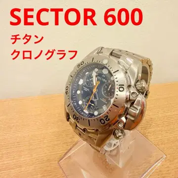 SECTOR 600 크로노 티타늄 손목시계 세터 Titan