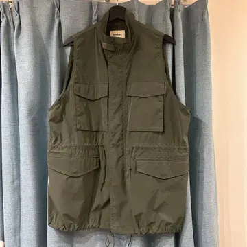 BEAMS BOY 올리브 베스트