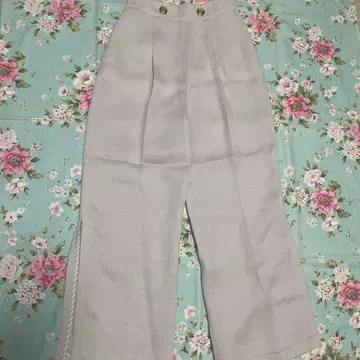 그레이스 클래스 사이드 슬릿 팬츠