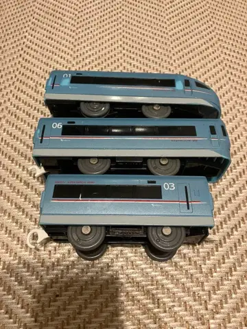 프라레일 차량 세트 03 06 파랑