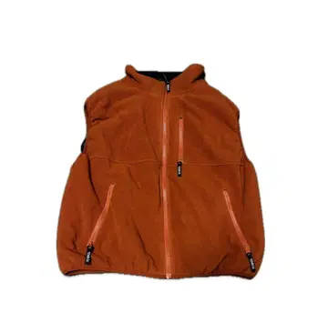 TENBOX 리버서블 베스트 오렌지/블랙