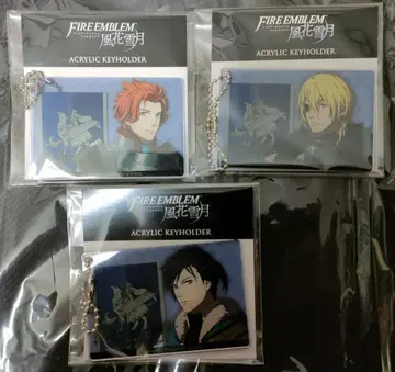 파이어 엠블렘 풍화설월 디미트리 실반 펠릭스 아크릴 키링