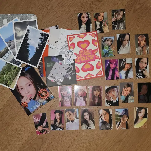 뉴진스 다니엘 해린 하니 민지 혜인 포토카드 오엠지 겟업 앨범 풀구성