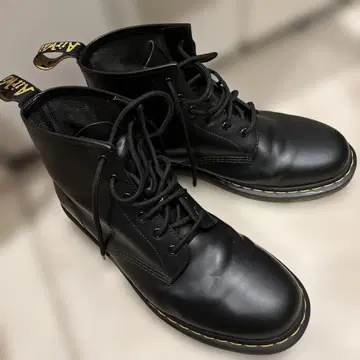 AirWair 블랙 가죽 부츠 닥터마틴 29cm