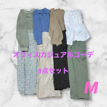 오피스 캐주얼 여성용 의류 돌려입기 코디 세트 8점