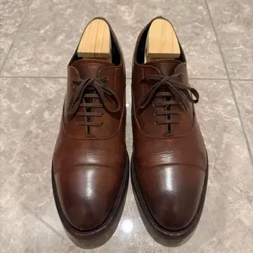 Shetland Fox 브라운 가죽 신발 비즈니스