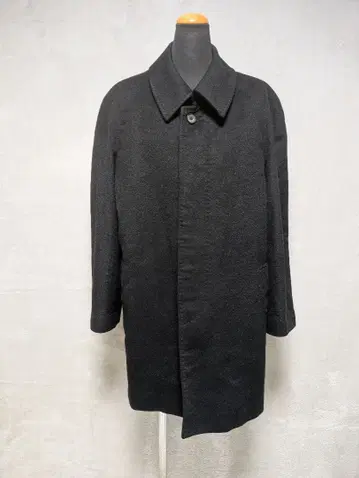 캐시미어 100% 히요쿠 스텐카라 코트 블랙 블랙 sizeS~M