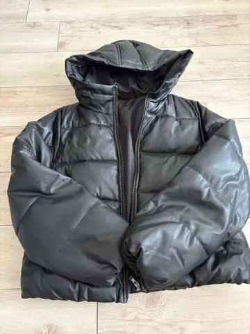 DURAS 가죽 다운 자켓