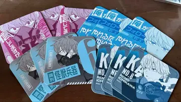 괴수 8호전 이치카와 레노 아트 코스터