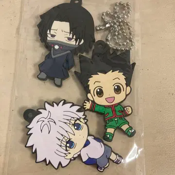 곤 키루아 페이탄 러버 키링 세트