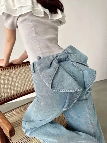 RESEXXY 백리본 데님