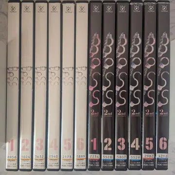 DVD BOSS, BOSS 시즌 2 전 12권 새상품 케이스 포함
